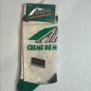 Andes Creme Thin Mints Green Men's Socks